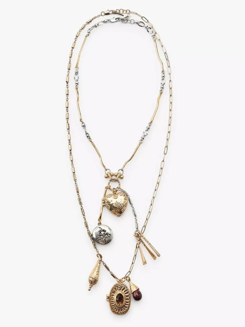 Zara Pack of 2 Charm Necklaces